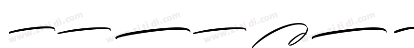 Bentang Swashes字体转换